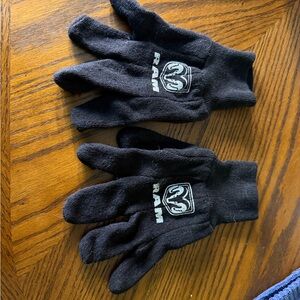 RAM Black Men's Gloves